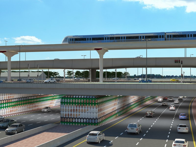 RTA gallery item of RTA awards contract for constructing Sheikh Rashid Rd &ndash; Sheikh Khalifa bin Zayed Rd Interchange Project costing AED 611m 