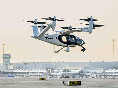Article image of Successful First Crewed Electric Aerial Taxi Flight