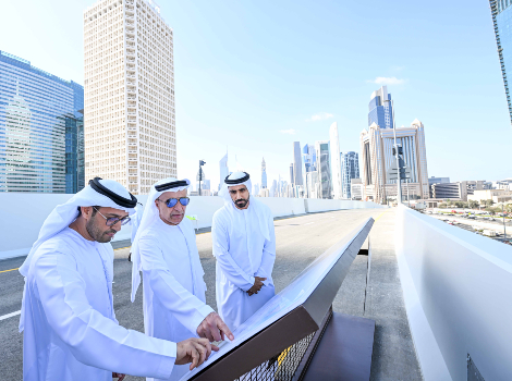 Image for Opening 1km Bridge Linking Sheikh Zayed Road and Sheikh Khalifa bin Zayed Street