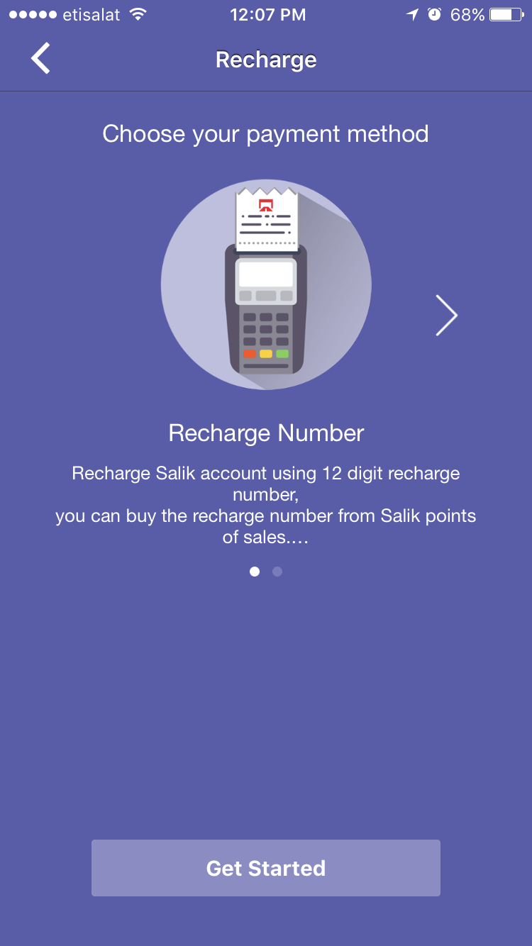 Salik recharge&nbsp;