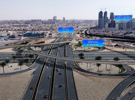 Image for Contract Awarded for Phase Two of the Development of Hessa Street Through the Construction of Several Bridges and a Tunnel