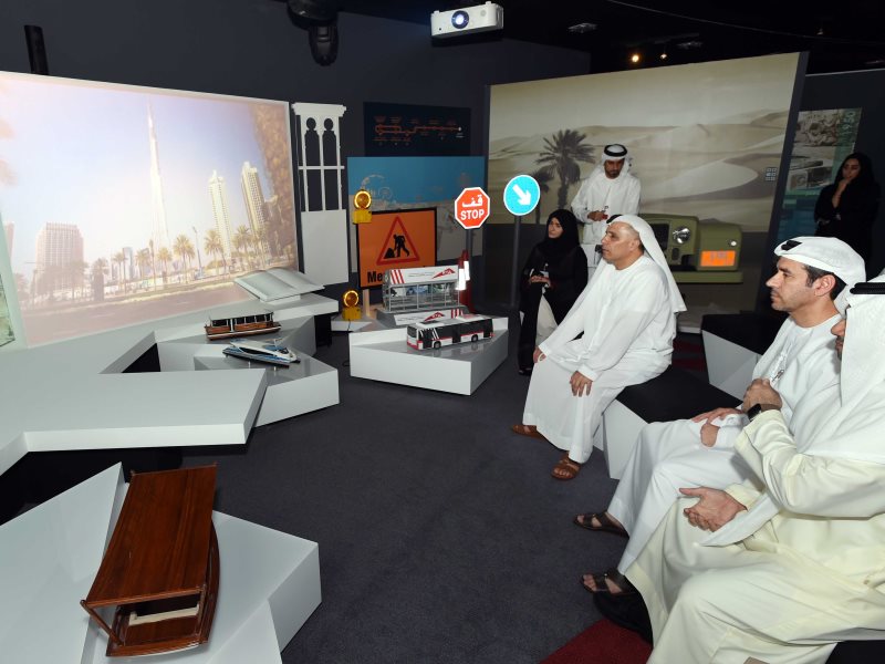 RTA gallery item of Al Tayer opens RTA&rsquo;s Transport Museum 