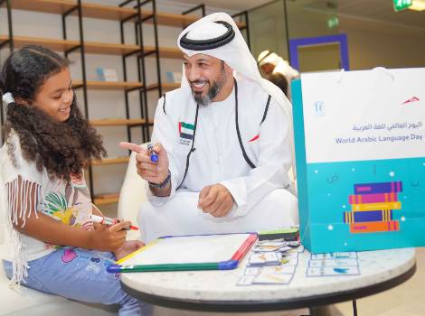 an image of one of RTA employees in the celebration 