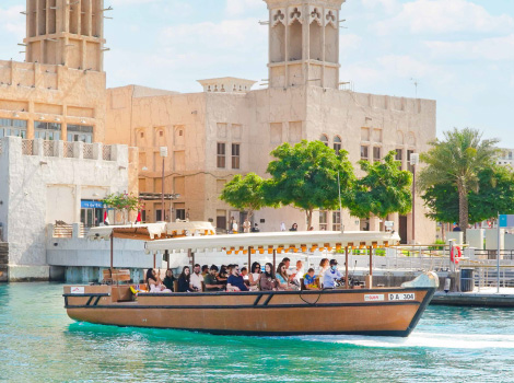 an image of Explore the charm of old Dubai on board our abras